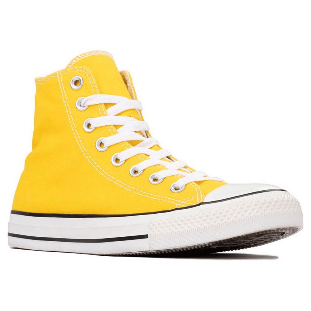 Yellow Converse 40